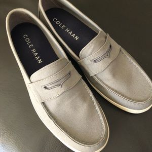 Cole Haan mens slip on casual shoe. Used, good condition. Smoke/pet free home.